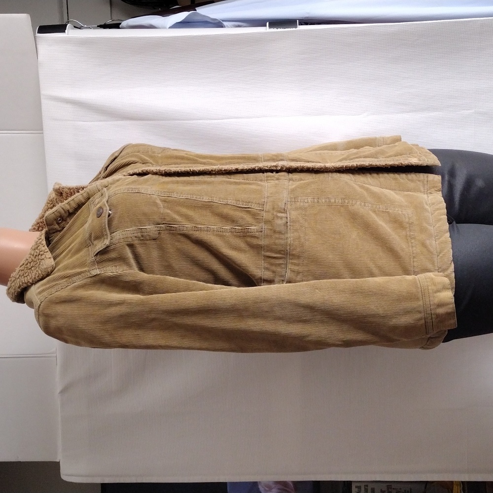 Seven For All Mankind vintage corduroy jacket with faux shearling S - Picture 4 of 11